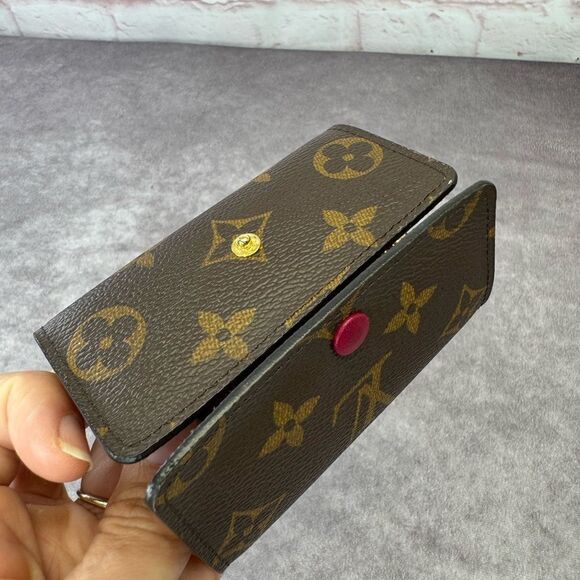 Louis Vuitton Monogram Fuchsia 6 Ring Holder Case Wallet - Picture 3 of 10